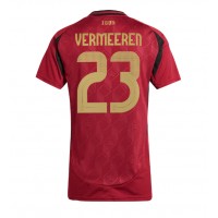 Maglie da calcio Belgio Arthur Vermeeren #23 Prima Maglia Femminile Europei 2024 Manica Corta